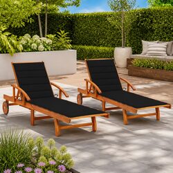 Quality Sun Loungers with Cushions - Perfect for Outdoors