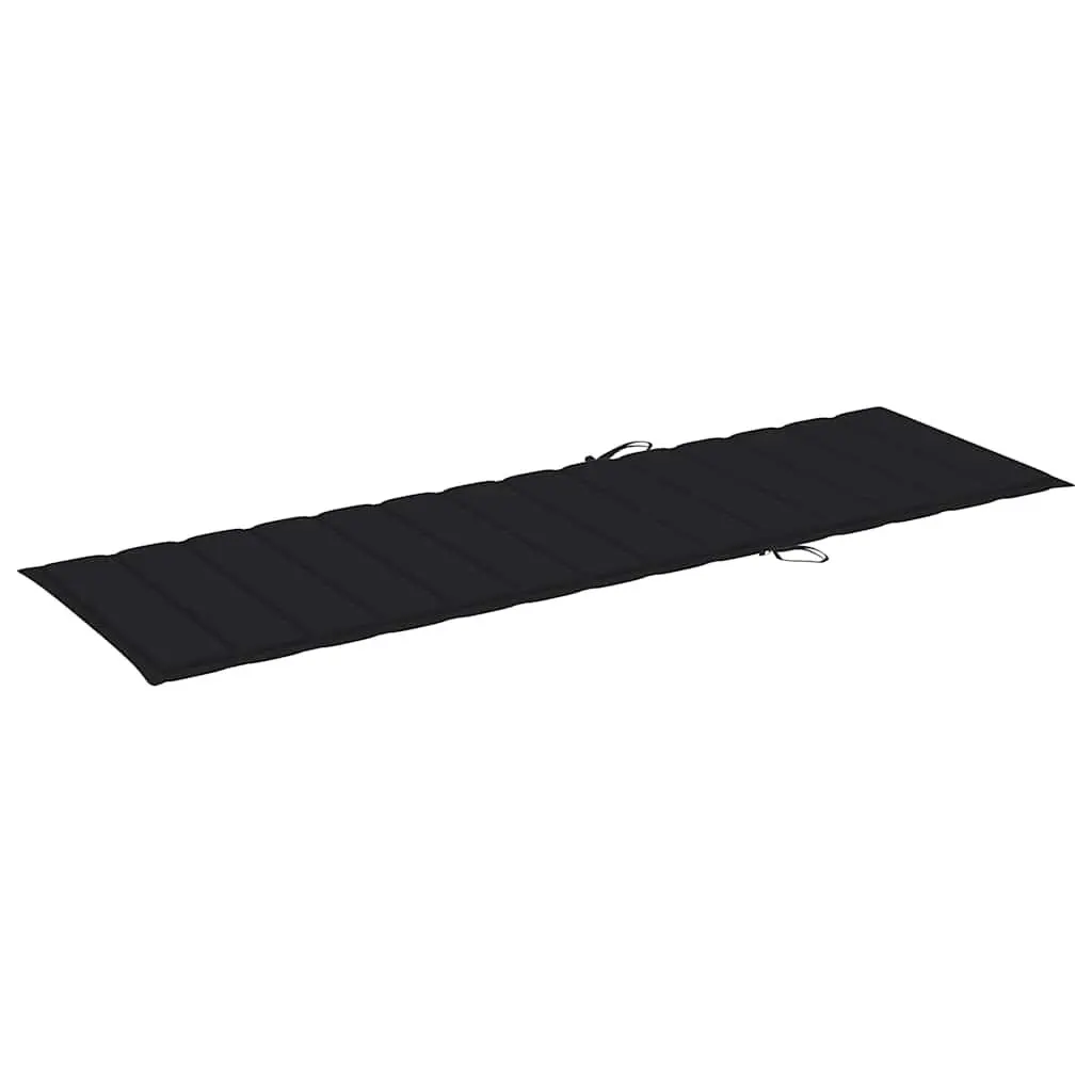 Lounger Set with Table and Cushions