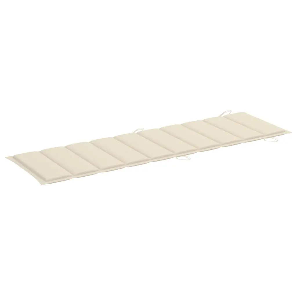 Wooden Lounger Set with Cushions