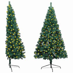 150cm Half Christmas Tree - Short and Sweet