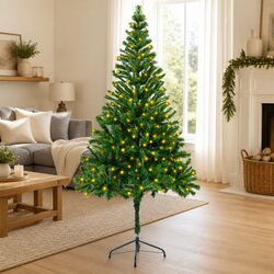 Concise Overview of 180cm Pre-lit Christmas Tree