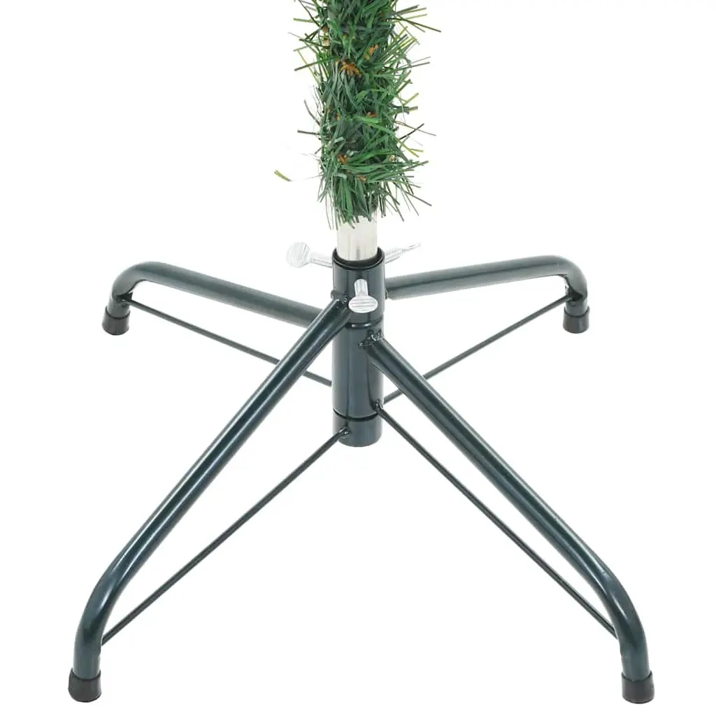 Artificial Christmas Tree Green 180cm Pre-lit with LED Lights