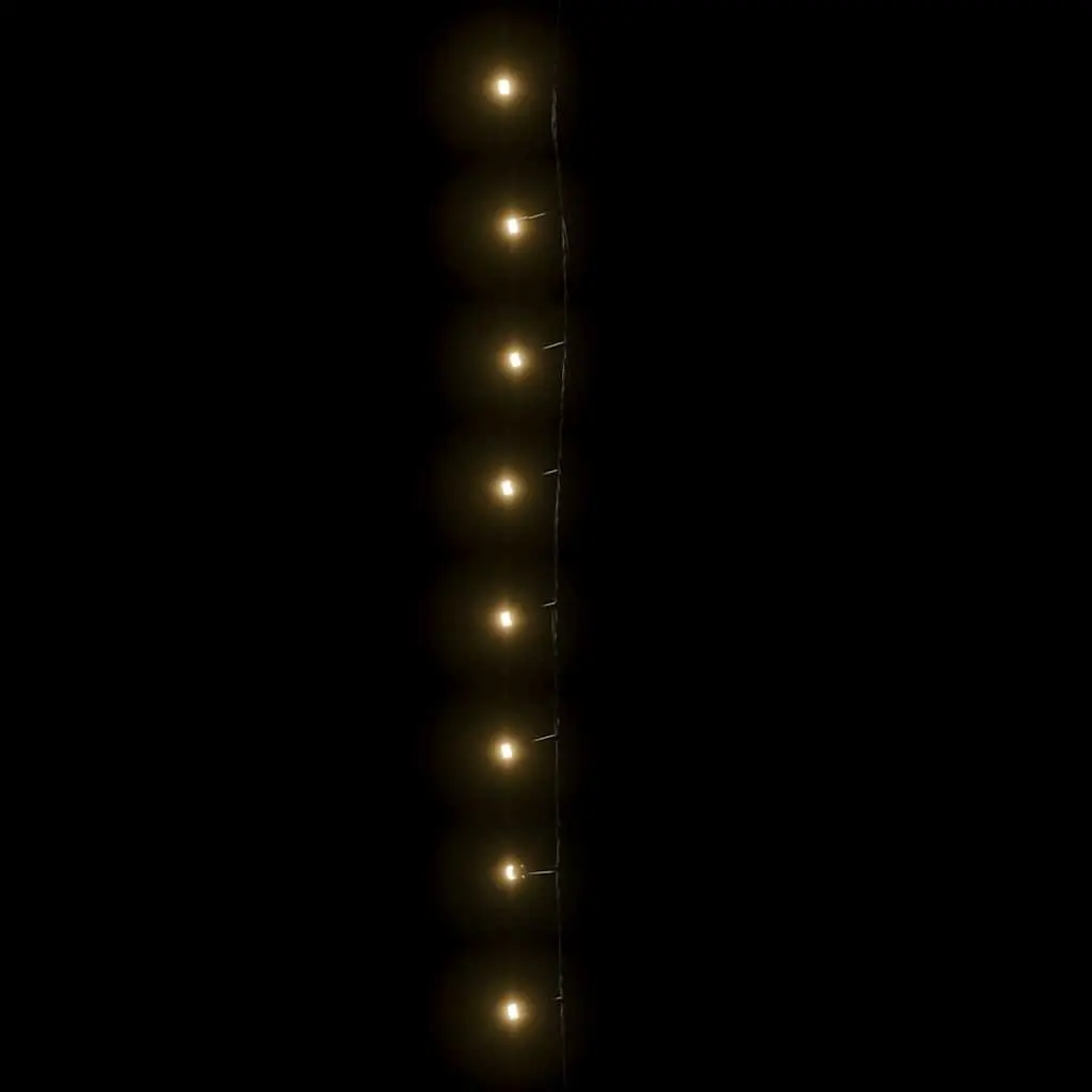 Artificial Christmas Tree White 180cm Pre-lit LED Lights Indoor Seasonal Decor