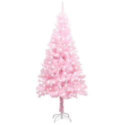 120cm Pink Christmas Tree with LED Lights