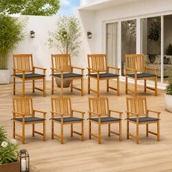 8-Piece Outdoor Chair Set: Durable and Comfortable