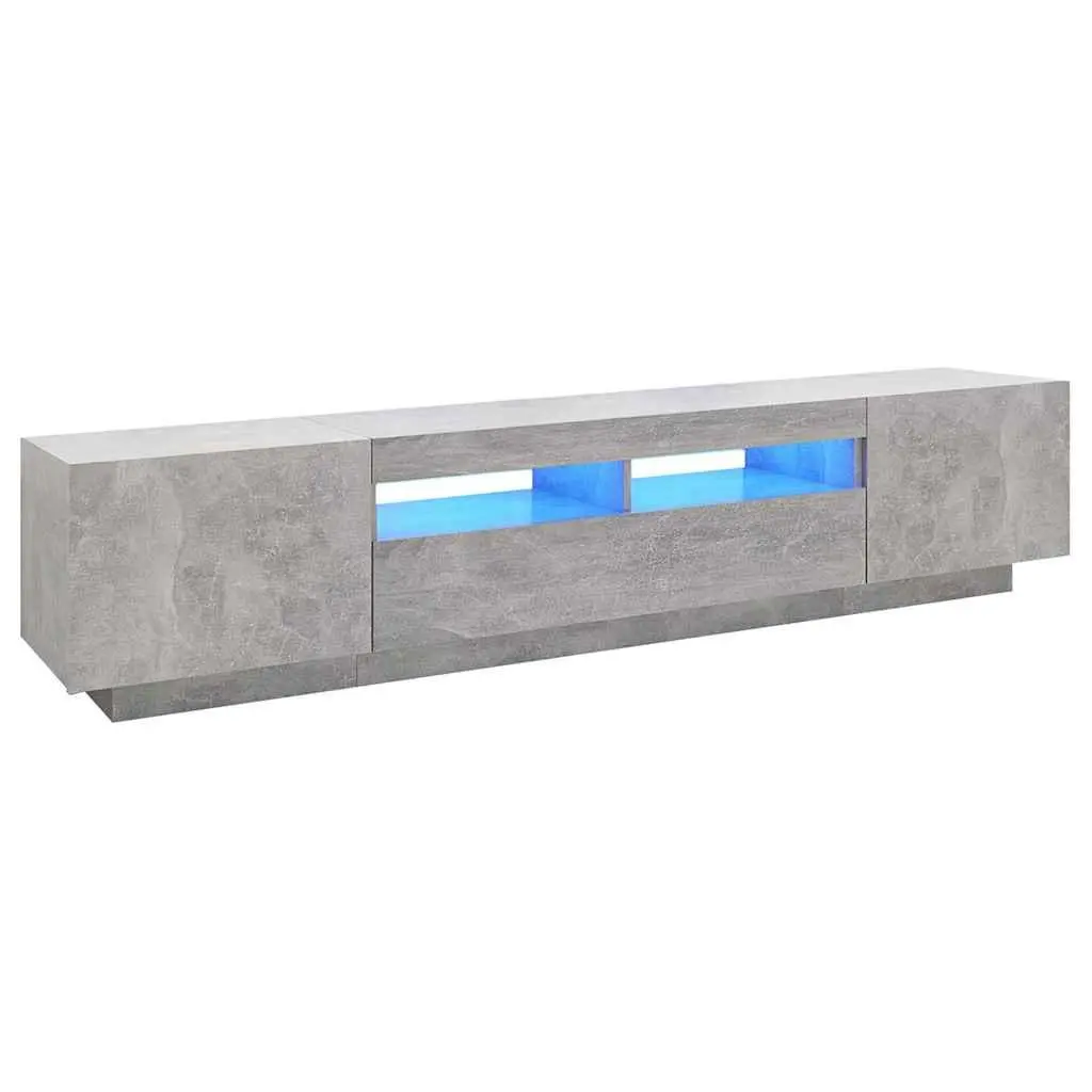 200cm TV Cabinet with RGB Lighting