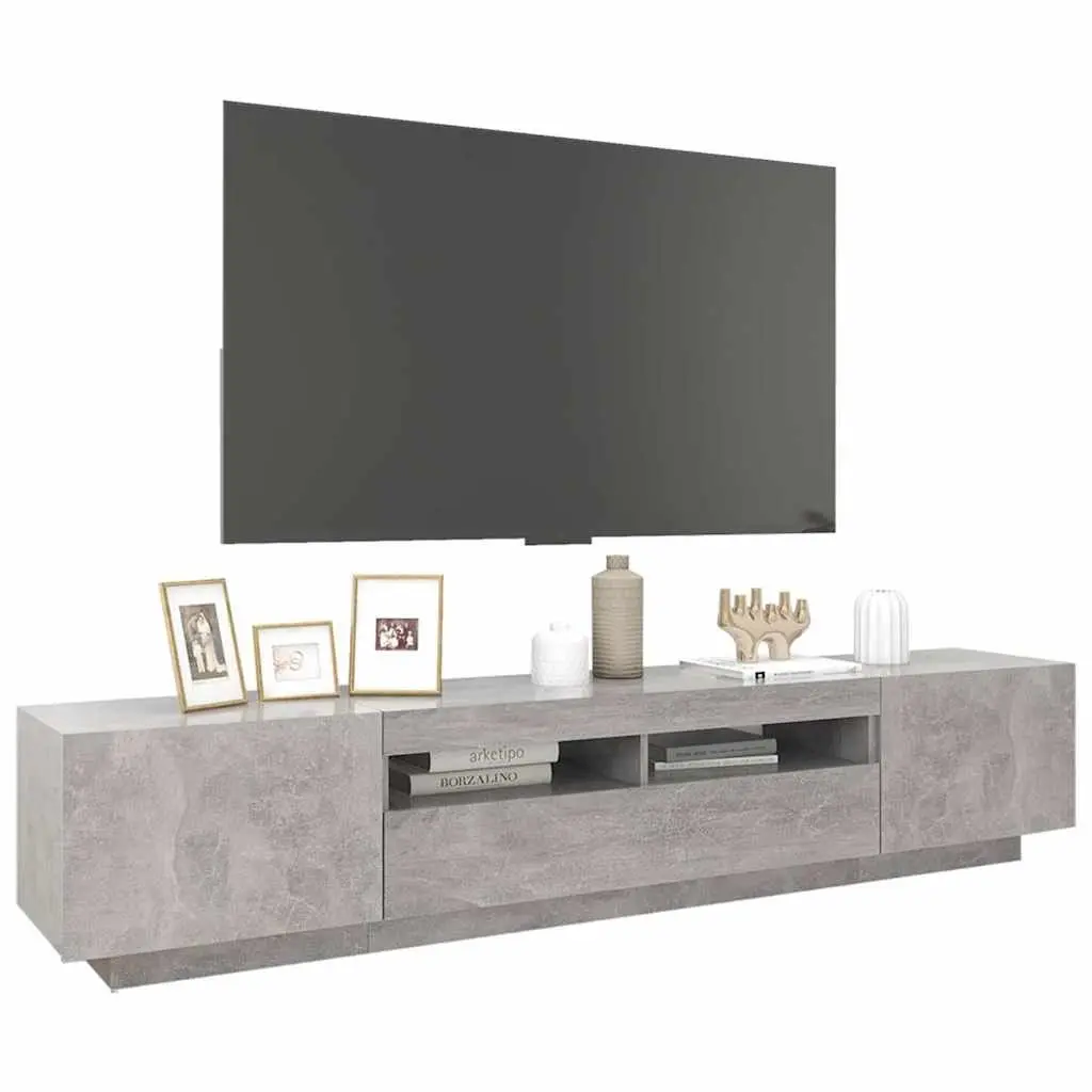 200cm TV Cabinet with RGB Lighting