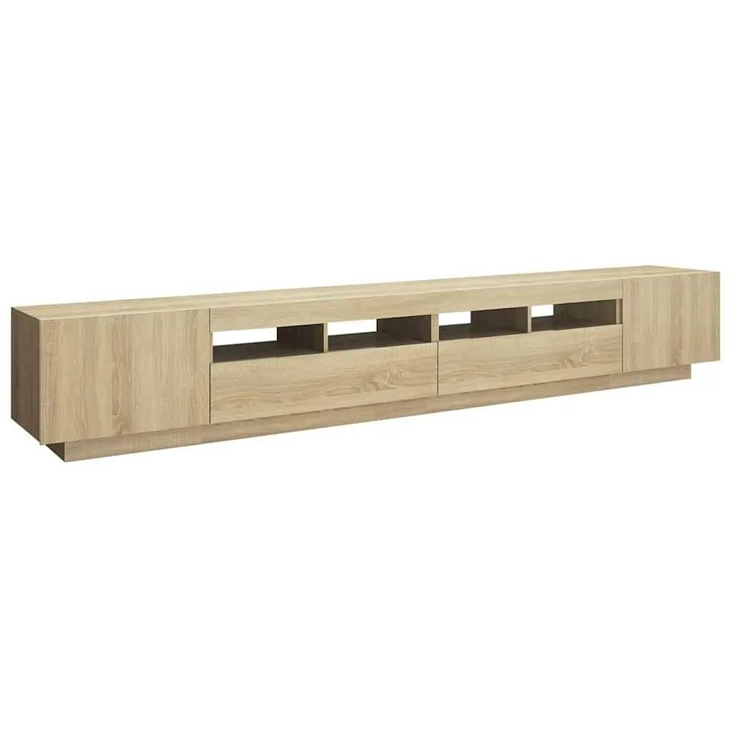 TV Cabinet with RGB LED Lights
