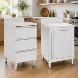 Stainless Steel Kitchen Cabinets for Storage Needs