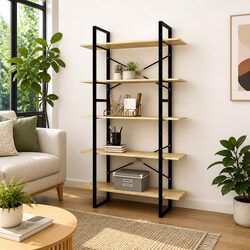 5-Tier Book Cabinet: Smart Design, Smart Storage