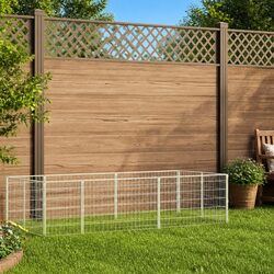 Compact Outdoor Dog Kennel: Safe and Sturdy