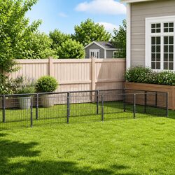 20 m² Outdoor Dog Kennel: Sturdy and Efficient