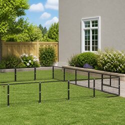 Sturdy 25 m² Outdoor Dog Kennel for Pet Safety
