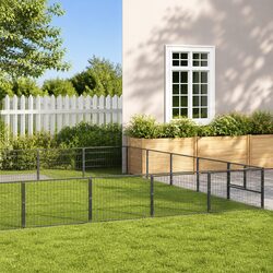 Sturdy Outdoor Dog Kennel for Secure Pet Play