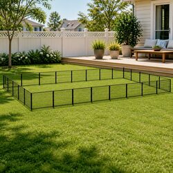 Concise Large Steel Dog Enclosure for Outdoor Use