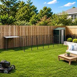Outdoor Dog Kennel: Secure and Spacious Design