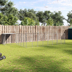 Compact and Durable Outdoor Dog Kennel for Pets