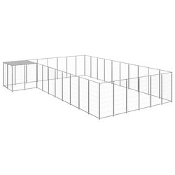 Compact Yet Spacious Dog Kennel for Outdoor Use