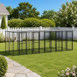 Durable Outdoor Dog Kennel for Safe Play