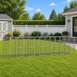 Concise Outdoor Dog Kennel, Durable and Secure