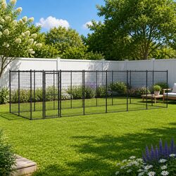 Outdoor Dog Kennel - Sturdy, Weather-Resistant Design