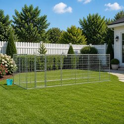 Concise Features of a Galvanised Steel Dog Kennel