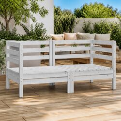 Compact and Stylish 2-Seater Outdoor Sofa