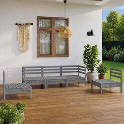 5 Piece Garden Lounge Set