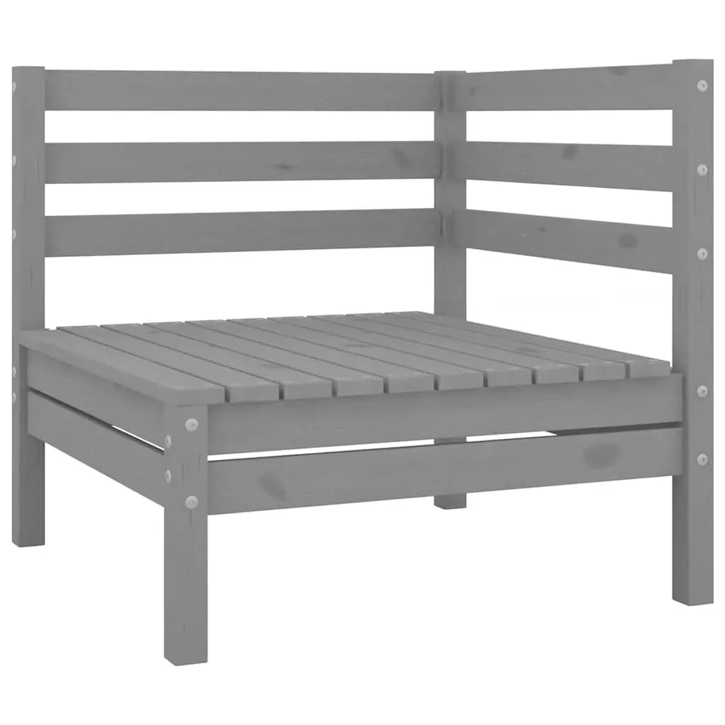 6 Piece Garden Lounge Set with Durable Pinewood Build