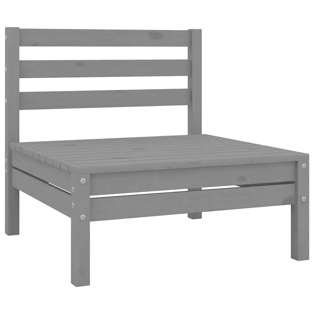 6 Piece Garden Lounge Set with Durable Pinewood Build