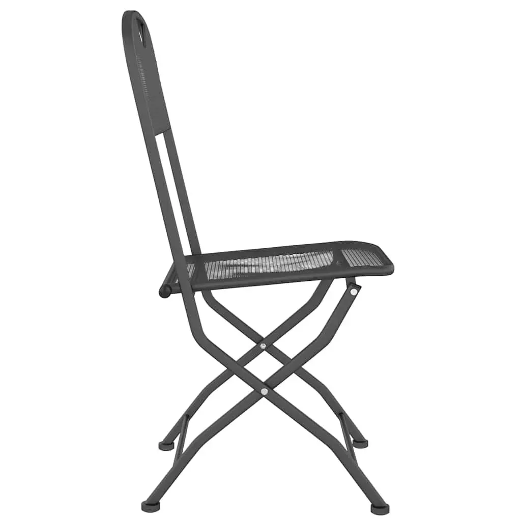 Garden Dining Set 5 Piece Outdoor Furniture Patio Table Chairs Foldable