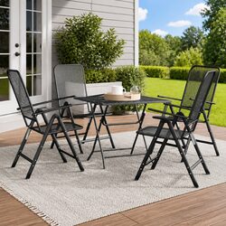 5 Piece Garden Dining Set: Simple, Durable, and Stylish