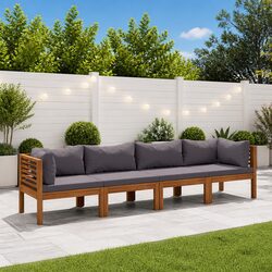 Compact 4-Seater Outdoor Sofa Set with Comfort