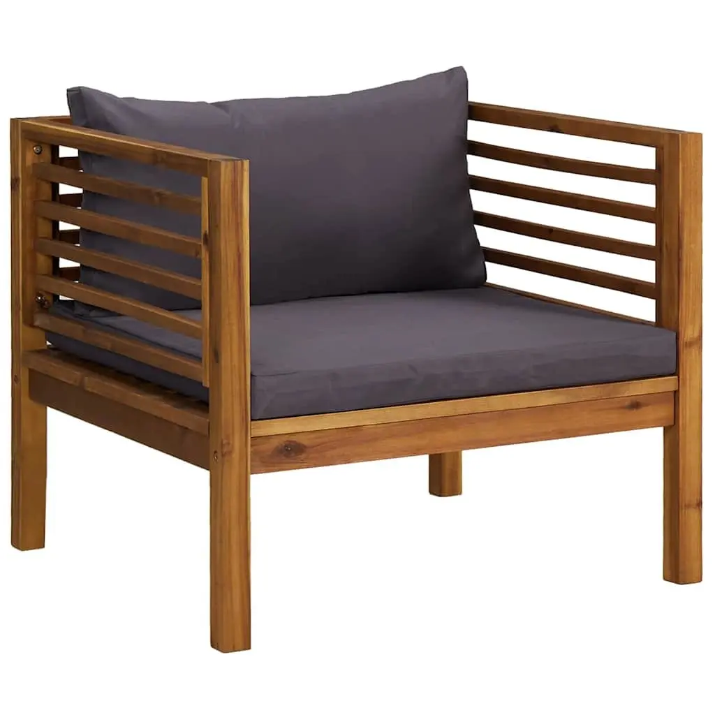 7 Piece Lounge Set in Durable Solid Acacia Wood