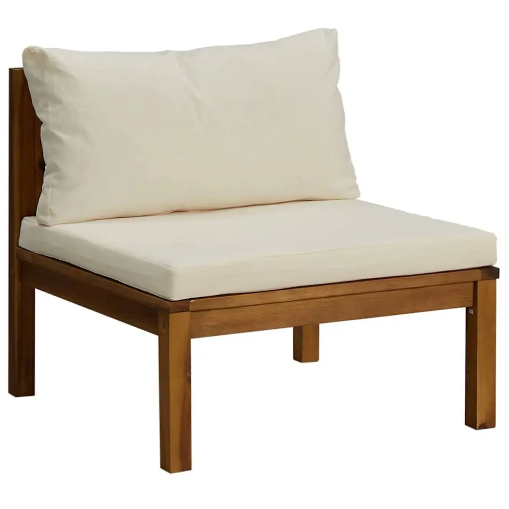 Garden Lounge Set 12 Piece Outdoor Furniture Acacia Wood Modular Sofa with