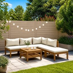 6 Piece Outdoor Lounge Set