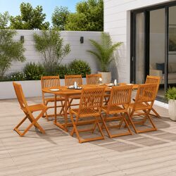 9 Piece Outdoor Dining Set