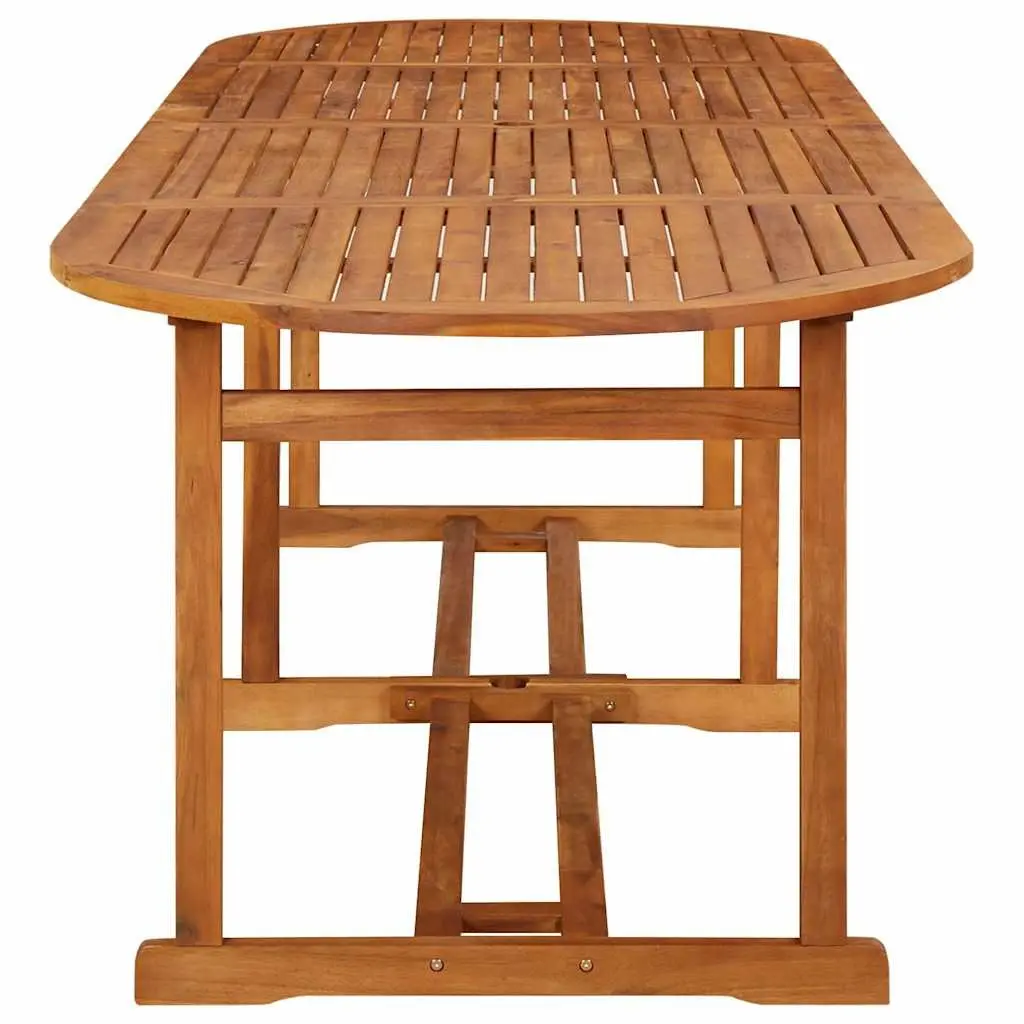 Garden Dining Set 13 Piece Outdoor Furniture Wood Table Chairs Patio Seating