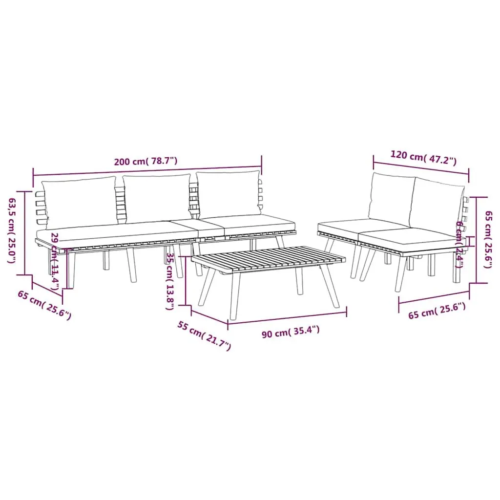 Garden Lounge Set