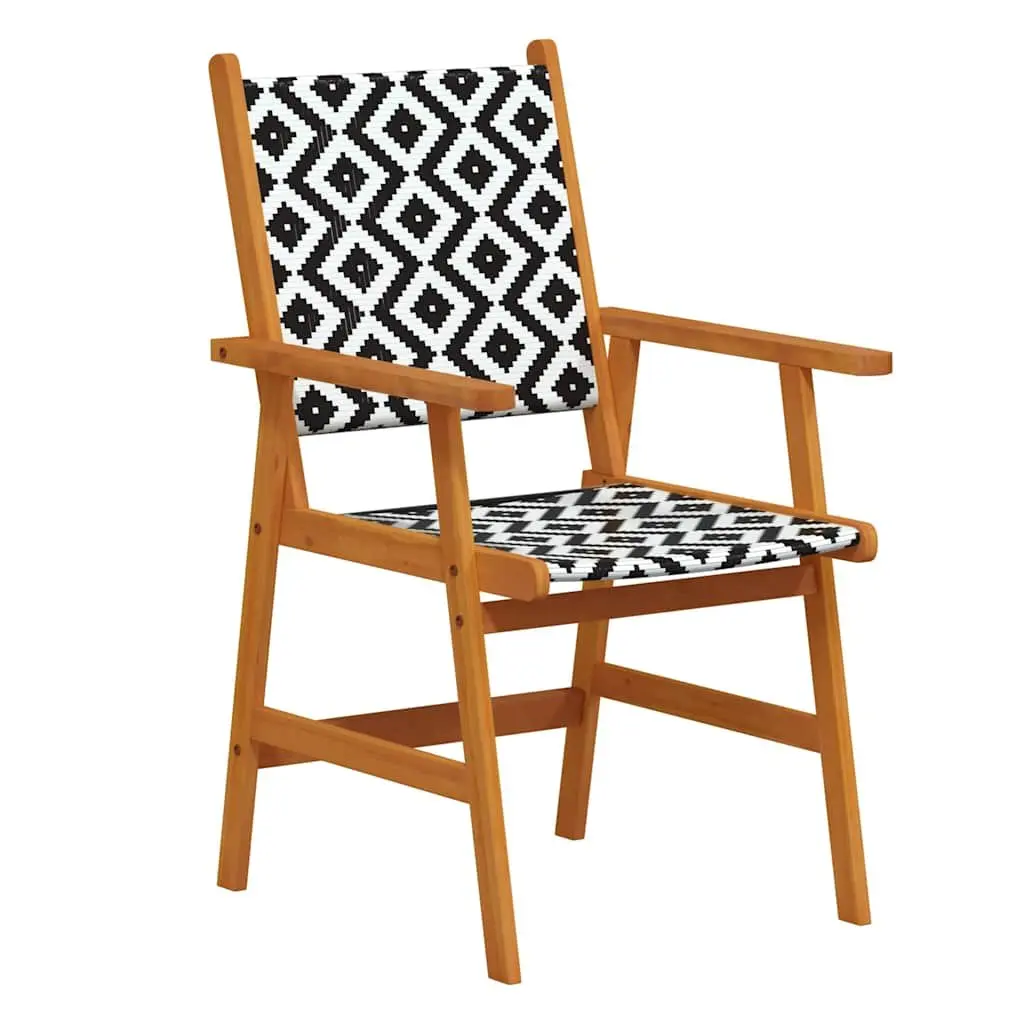 Garden Dining Set 5 Piece Outdoor Furniture Solid Wood Acacia Patio Chairs Table