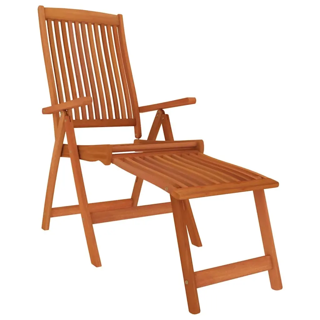 Garden Dining Set 7 Piece Outdoor Furniture Table Chairs Eucalyptus Wood Brown