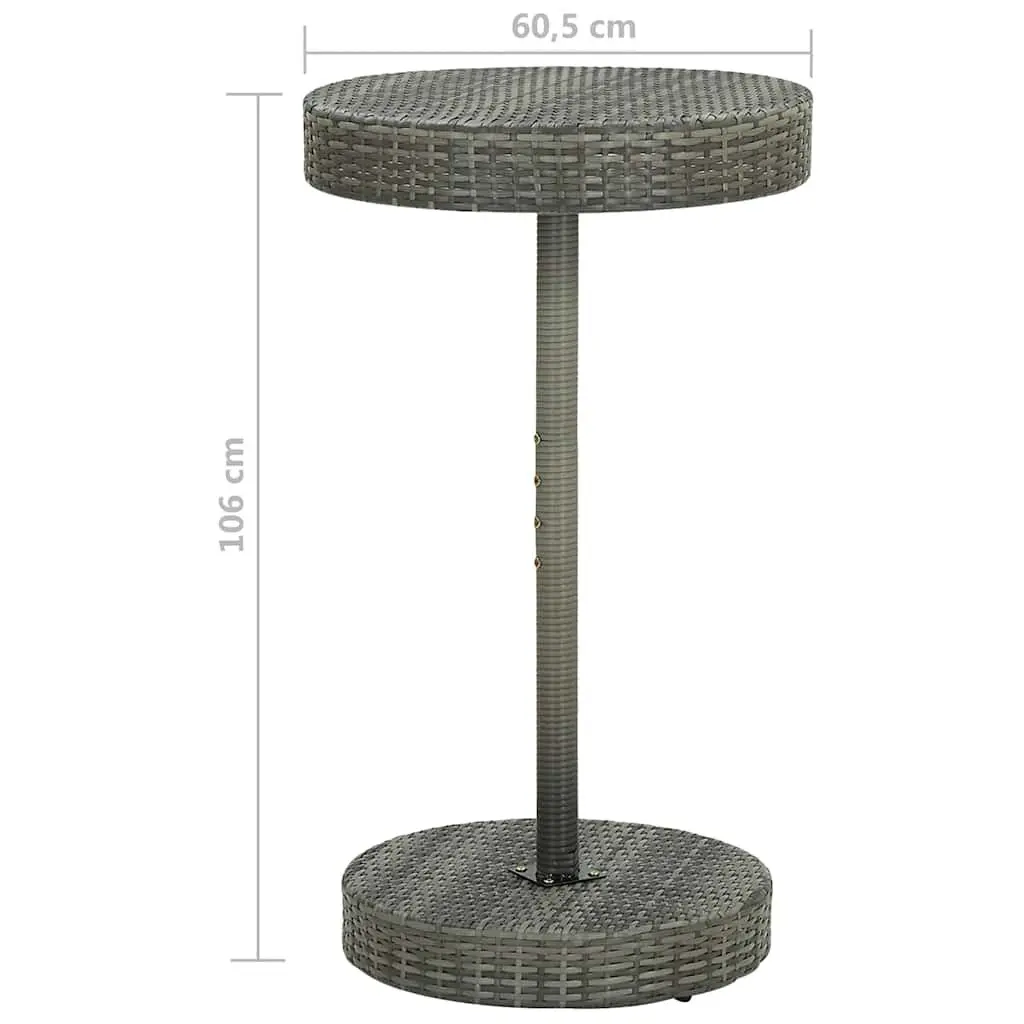 3 Piece Garden Bar Set with Cushions