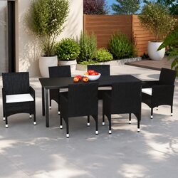 Compact and Modern 7 Piece Garden Dining Set