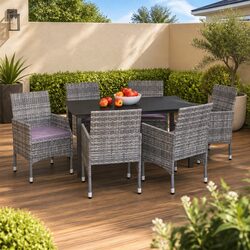 7-Piece Outdoor Dining Set – Stylish & Functional