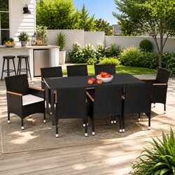 9-Piece Outdoor Dining Set - Simple and Effective