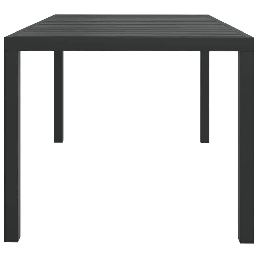 Garden Dining Set 5 Piece Outdoor Furniture Patio Table Chairs Cushions Black