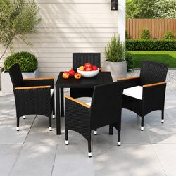 Compact 5-Piece Outdoor Dining Set – Stylish and Durable