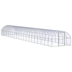 Concise and Confident Outdoor Chicken Coop 3x20x2m