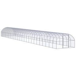 Galvanised Steel Chicken Coop Run for Your Poultry Needs