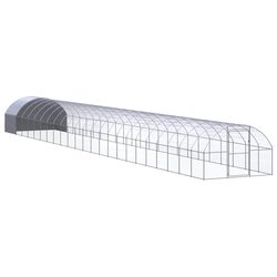 Compact and Durable Outdoor Chicken Coop 3x24x2m